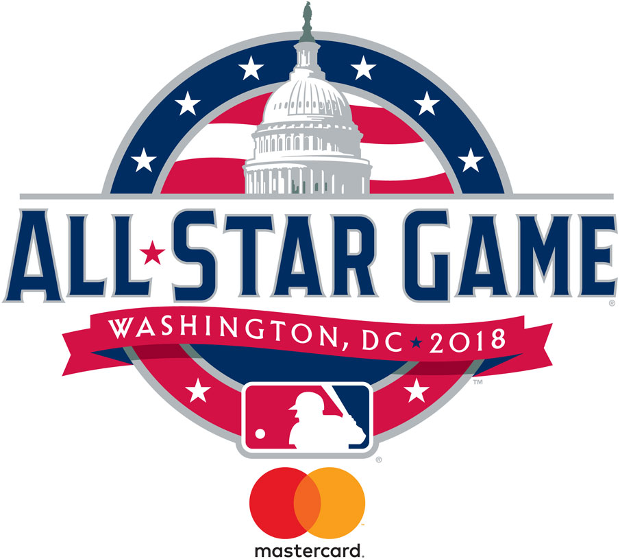 MLB All-Star Game 2018 Sponsored Logo iron on transfers for T-shirts